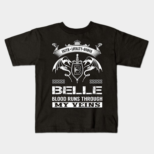 BELLE Kids T-Shirt by Linets